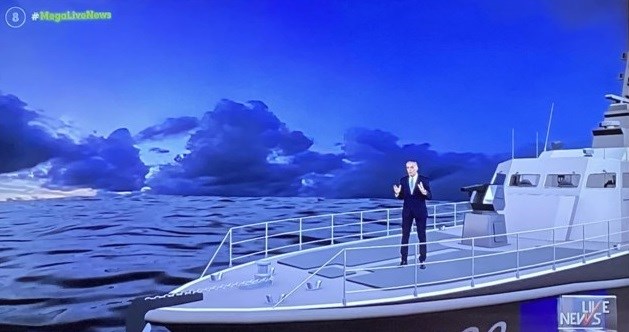 «Το παράκανε»: Το πλάνο του Νίκου Ευαγγελάτου πάνω στο μοιραίο πλοίο που κανείς δεν ήθελε να δει (Pic)