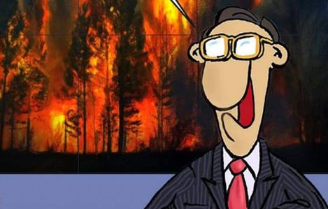 6.000 likes και συνεχίζει: To νέο, τρομακτικό σκίτσο του Αρκά για τις πυρκαγιές τα λέει όλα (Pic)